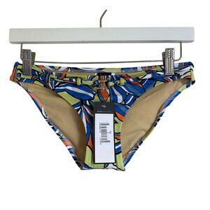 New! BCBG Max Azria Multicolor Gold Bikini Swim Bottom Size XS Lemonade